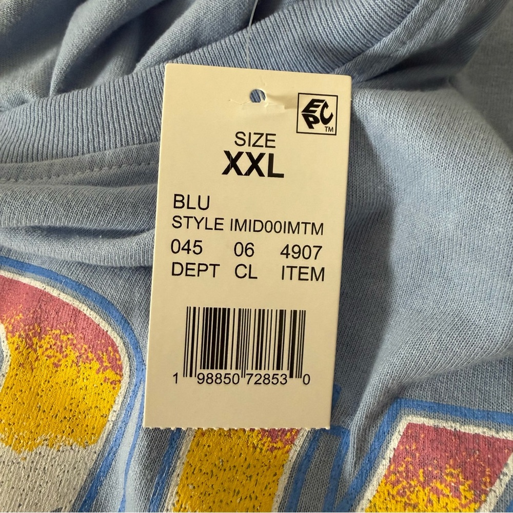 NWT Indy 500 Mens Tank Top Size 2XL Blue Indianapolis Motor Speedway Cars Race - Picture 7 of 9